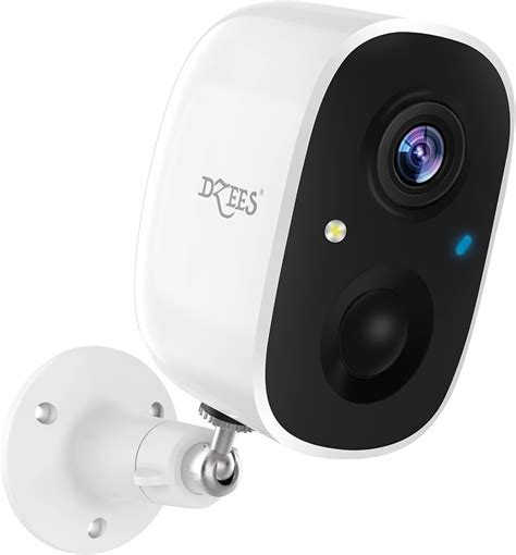 Dzees Security Cameras Outdoor Wireless K Wifi Battery Powered