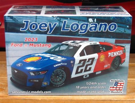 Penske Throwback Joey Logano Mustang Salvino S Jr Kit Sealed