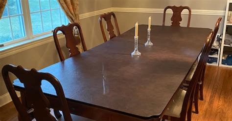 Queen Anne Dining Room Table Chairs For In Glenwood Nj For