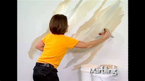 Marbling How To Faux Finish Painting By The Woolie How To Paint Walls Fauxpainting Youtube