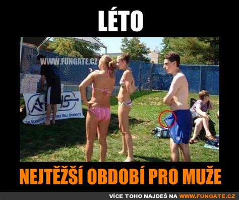 Léto nejtěžší období pro muže Obrázky FunGate cz