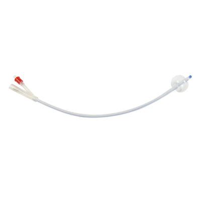 China Full Silicone Foley Catheters Way Drainage Catheter Ce