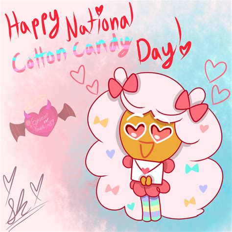 Happy National Cotton Candy Day By Sylveonkawaii289 On Deviantart