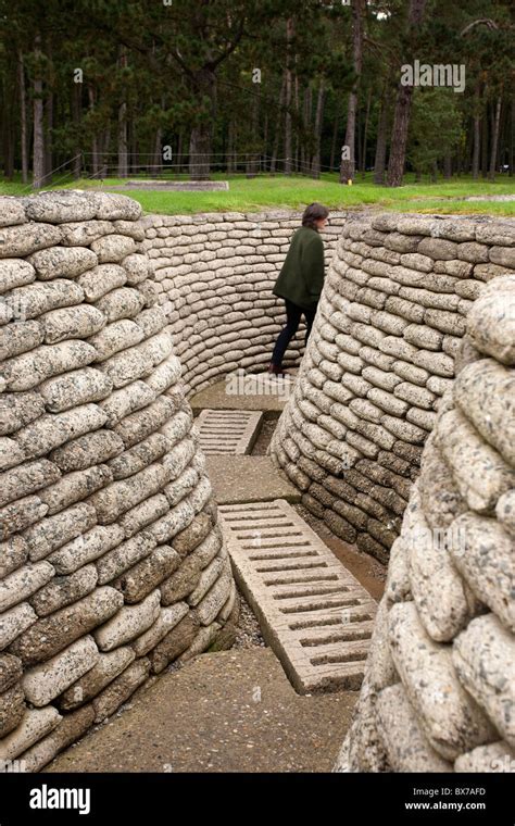 Trenches at Vimy Ridge Stock Photo - Alamy