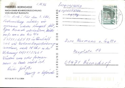 Künstler Ansichtskarte Postkarte Rudolph Helmut Freiberg in Sachsen