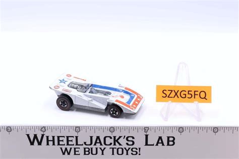 Steam Roller White Redline Hot Wheels Mattel Vintage Rl Wheeljack S Lab