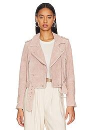 BLANKNYC Faux Fur Moto Jacket In Alder REVOLVE