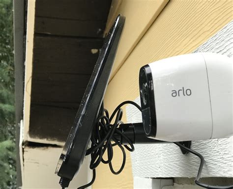 Netgear Arlo Pro home security camera Solar Panel review | Best Buy Blog