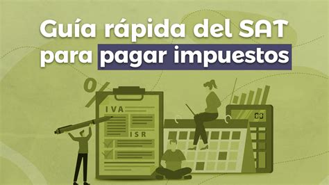 Guía rápida del SAT para pagar impuestos Universidad IEU