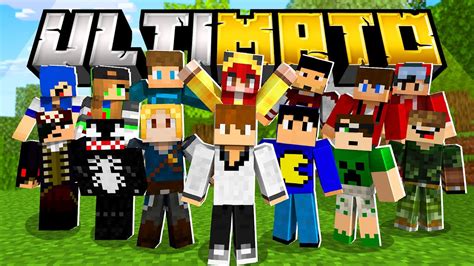 Nova S Rie De Minecraft Youtubers Minecraft Ultimato Youtube