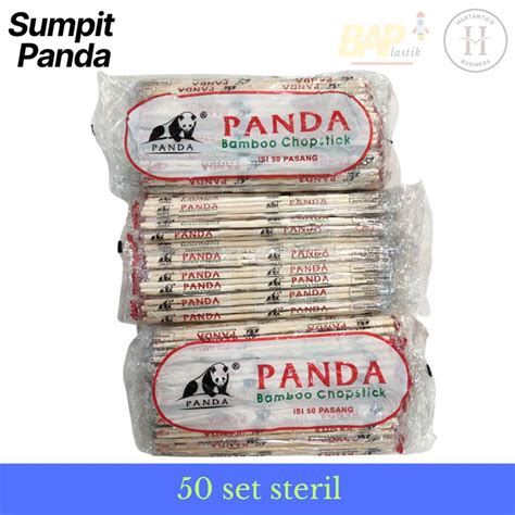 Jual Sumpit Bambu Higenis Panda Pasang Shopee Indonesia