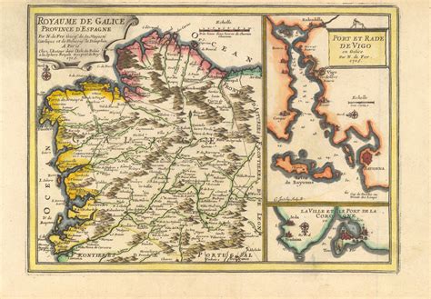 Galicia Reino Mapas Generales 1705