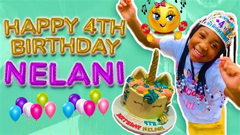 Nelanis 4th Birthday Celebration Vlog Part 1 Youtube