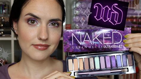 NEW Urban Decay Naked Ultraviolet Palette Swatches Tutorial Review