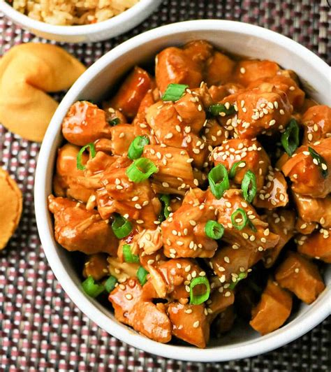 Instant Pot Asian Chicken - General Tsos Ninja Foodi Asian Chicken