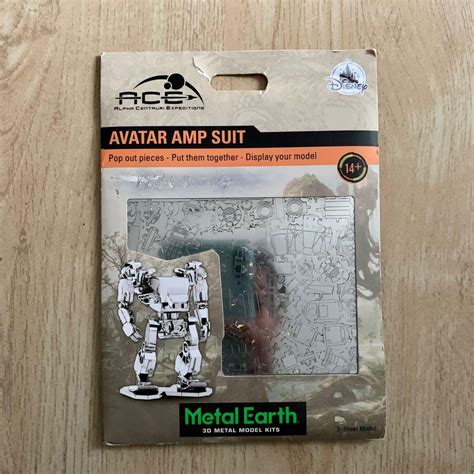 Metal Earth Avatar Suit D Metal Model Kit Hobbies Toys Toys