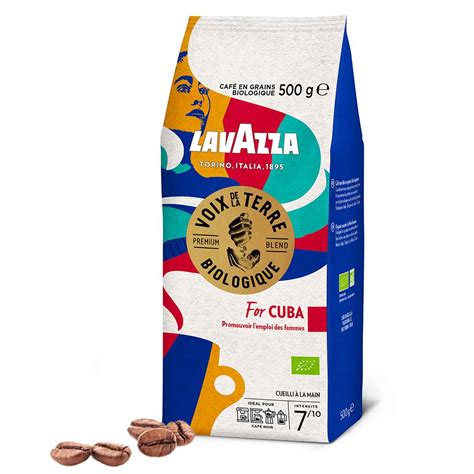 Caf En Grains Bio Lavazza Voix De La Terre For Cuba Gr