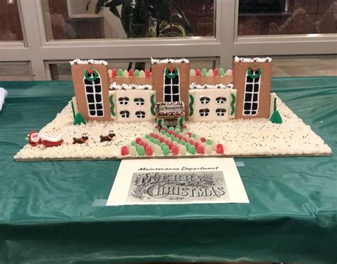 Hospital Gingerbread House Gingerbread House Holiday Decor Gingerbread