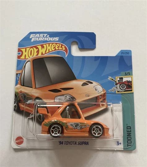 HOT WHEELS FAST And Furious Toyota Supra Tooned Case L PicClick UK