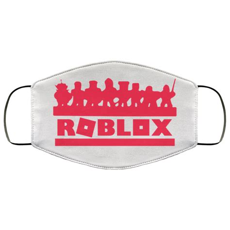 Roblox face mask reusable, washable - Rockatee