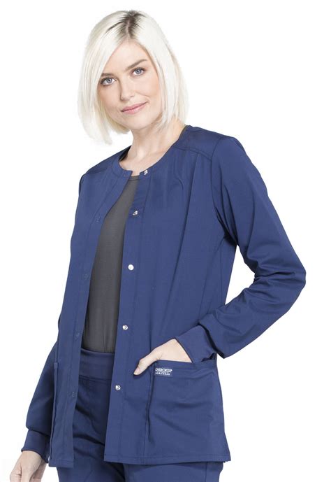 Cherokee Professionals Female Scrub Jacket Jefferson