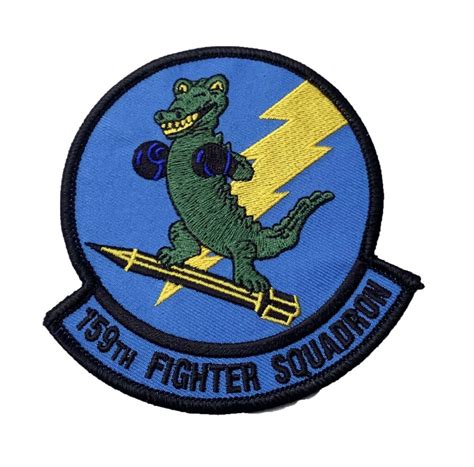 Th Fighter Squadron Boxin Gators Patch Sew On Squadron Nostalgia