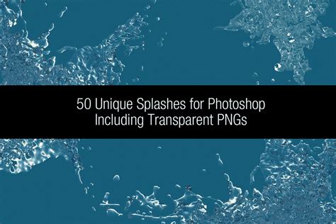 50 Splash Brushes for Photoshop