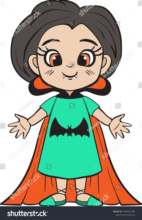 Girl Vampire Clipart For Kids