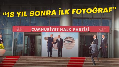 ERDOĞAN 18 YIL SONRA CHP GENEL MERKEZİNDE İşte Merak Edilen O Detay