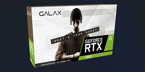Galax Geforce RTX 3050 6GB LP White: Nicht nur GPU und Grafikspeicher ...