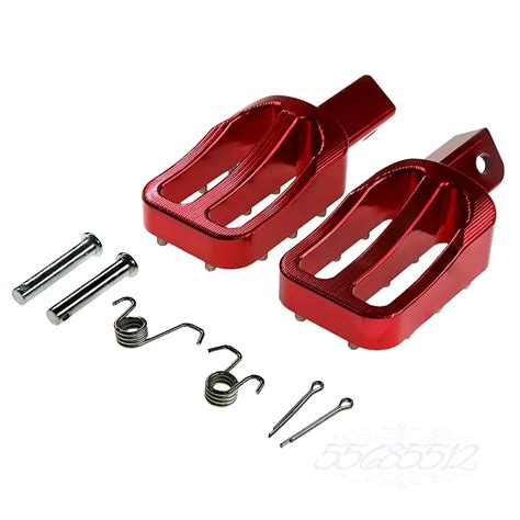 Cnc Foot Pegs Rest For Xr Crf Sdg Ssr Cc V Fp R Pit Dirt