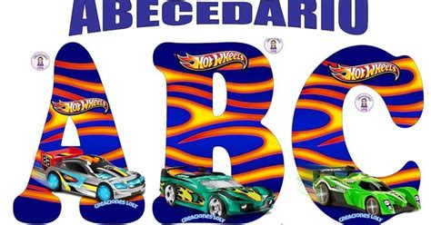 Abecedario Hot Wheels Imprimibles hot wheels Cumpleaños de hot wheels Hot wheels