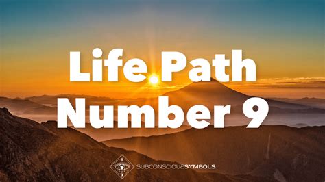 Life Path Number 9