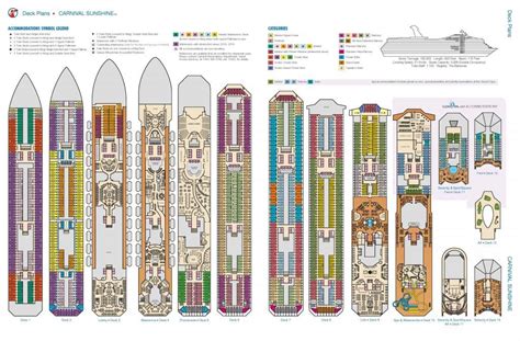 Floor Plan Carnival Cruise Ship Deck Plans