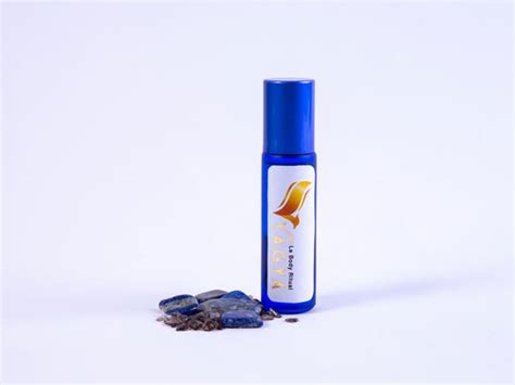 Essential Oil Blend Roller Throat Chakra Blue Yagya Le Body Ritual