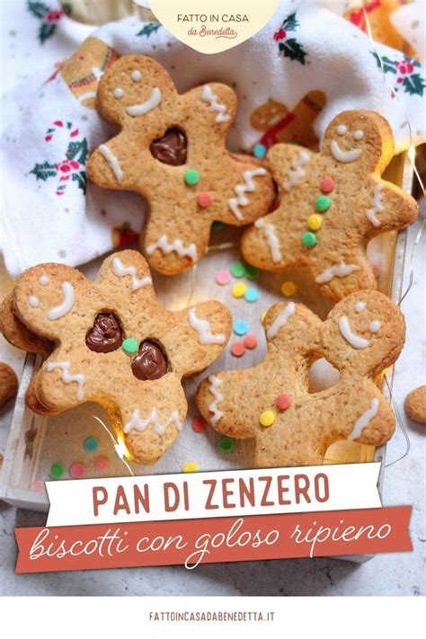 I Biscotti Di Pan Di Zenzero Senza Uova E Con Goloso Ripieno Di Crema