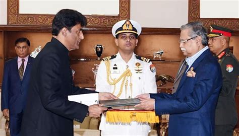 President Receives Credentials Of Envoys From 4 Countries The