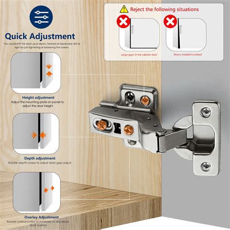 Adjusting Cabinet Doors European Hinges Cabinets Matttroy