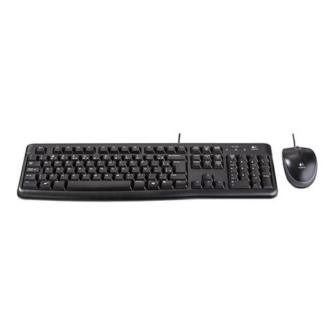 Kit Tecl Mouse Usb Mk Preto Logitech Kit Teclado E Mouse