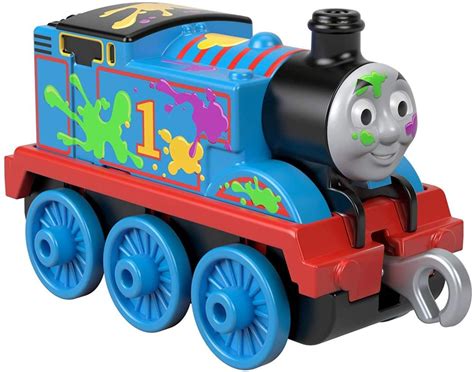 Tootally Thomas Thomas Paint Splattered Trackmaster Push Along