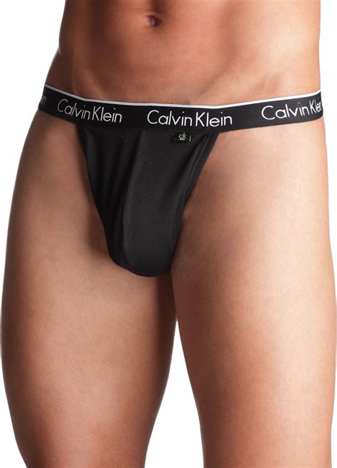 Calvin Klein Underwear Mens Ck One String Black Noir X Large