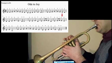 Beginners Trumpet Lessons Ode To Joy Beethoven Youtube