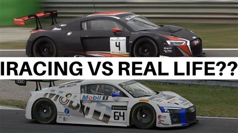 IRacing Vs Real Life Comparison GT3 NASCAR Sprint Car More YouTube