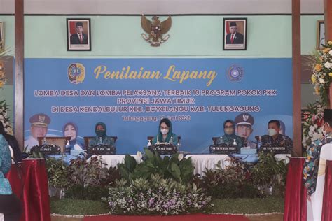 Penilaian Lapang Lomba Desa Dan 10 Program Pokok TP PKK Tingkat