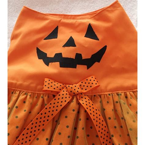 Dog Pumpkin Dress/dog Pumpkin Costume - Etsy