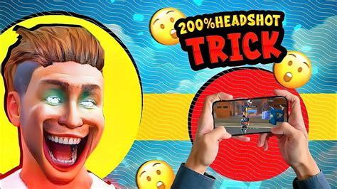 Headshot Trick In Freefire How To Perfect Rotation Drag In