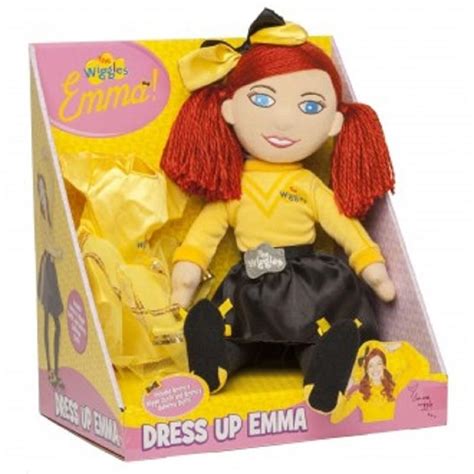 The Wiggles Dress Up Emma Doll 40cm Wiggle Dress Wiggle The Wiggles