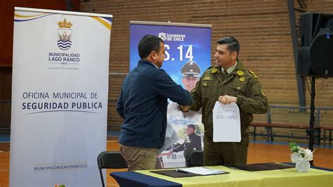 Lago Ranco Municipio Y Carabineros Firman Convenio Para Realizar