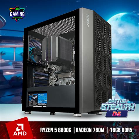 Jual PC Rakitan EK Gaming BattleStealth D5 Ryzen 5 8600G 16GB DDR5