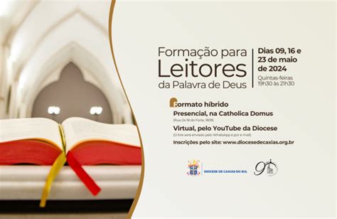 Comissão de Liturgia da Diocese de Caxias propõe ciclo formativo para